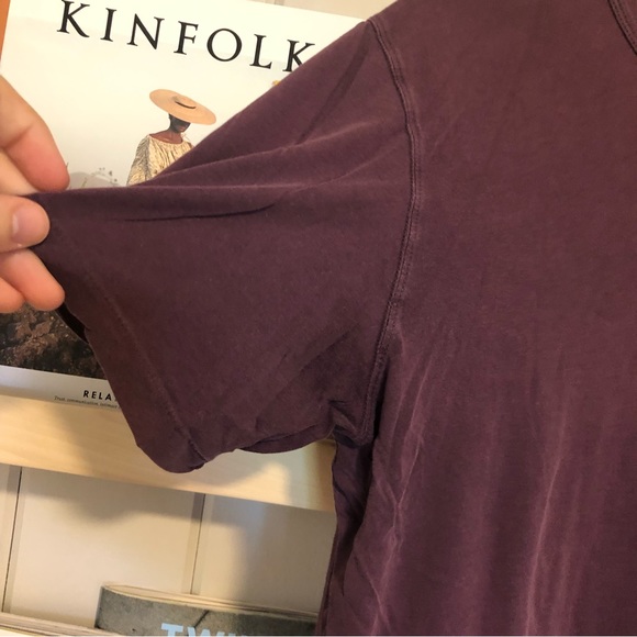 Vintage Fossil brand Pocket T-Shirt in Plum/Purple - Picture 8 of 8